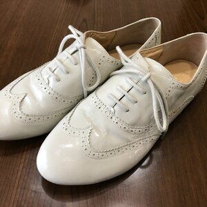 Cole Haan Men's White wing chip shoes